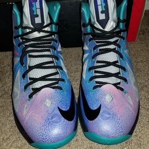 Nike Lebron X Pure Platinum sz 11